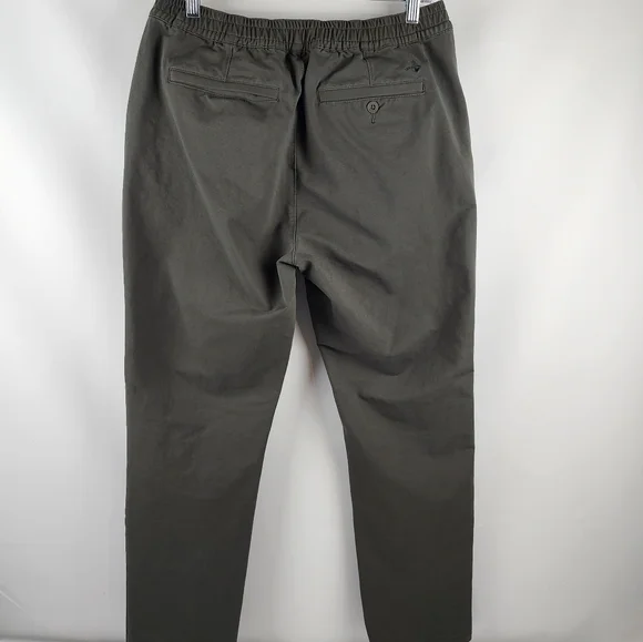 Orvis Pants Mens Medium 30L Green Outdoors Casual Pocket Drawstring (30x30) - Picture 7 of 10